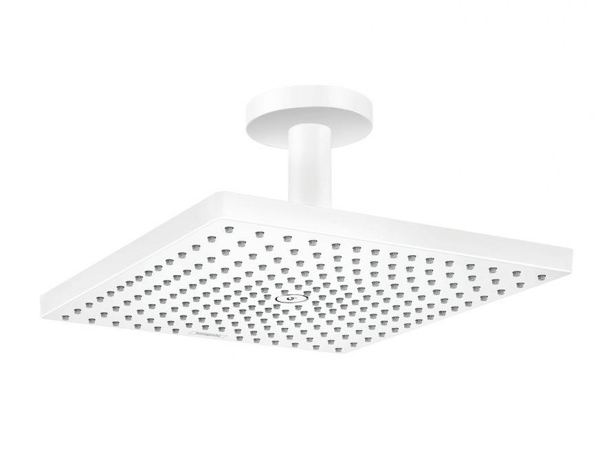 Верхний душ с потолочным подсоединением белый Hansgrohe Raindance E 300 1jet 26250700