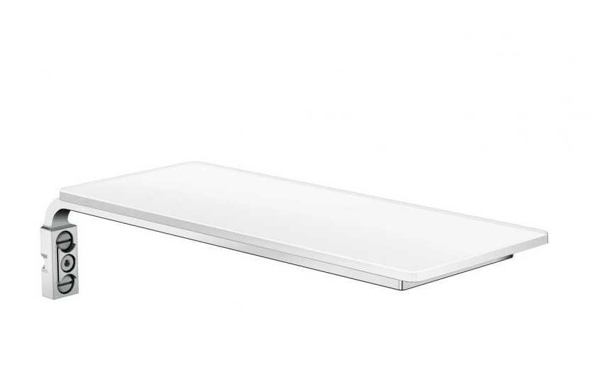 Мыльница стеклянная хром hansgrohe Casetta E 26511400