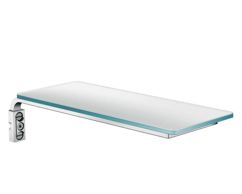 Мыльница стеклянная хром hansgrohe Casetta E 26511000