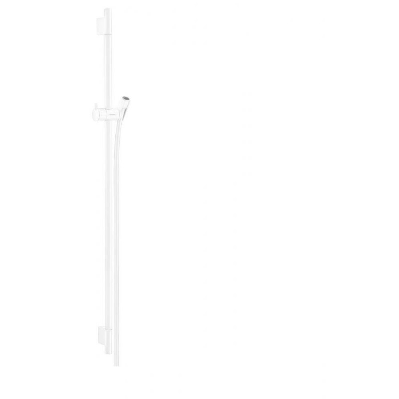 Душевая штанга белая Hansgrohe Unica S Puro 90 см 28631700