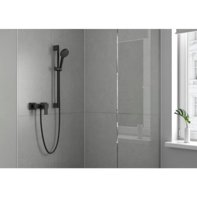 Смеситель для душа чёрный Hansgrohe Vernis Shape 71650670