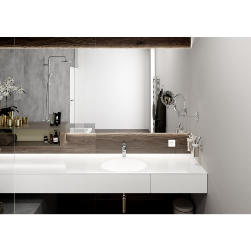 Смеситель для раковины хром Hansgrohe Vernis Blend 71580000