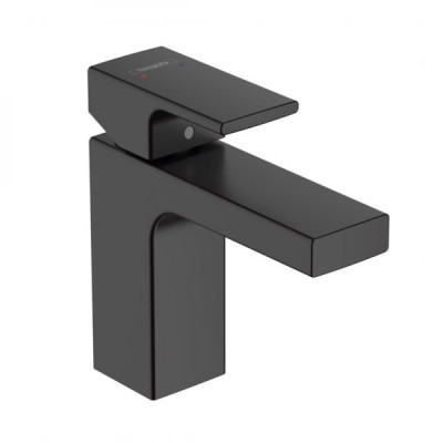 Смеситель для раковины чёрный Hansgrohe Vernis Shape 71561670