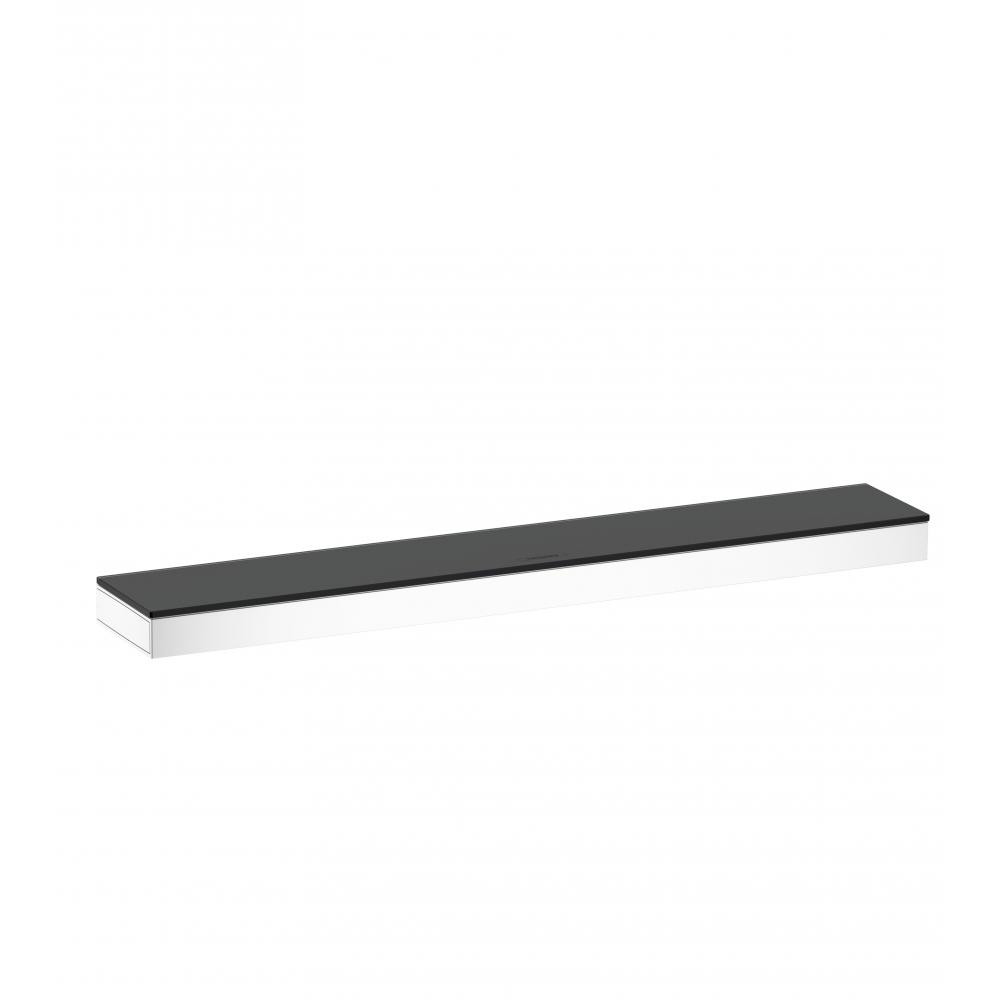 Полка для ванной стеклянная хром hansgrohe Rainfinity Shelf 500 26844700