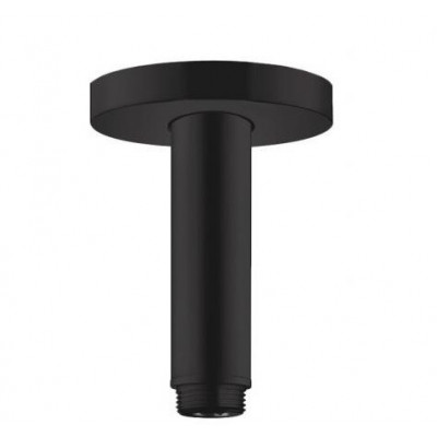 Потолочное подсоединение верхнего душа S чёрное 100 мм Hansgrohe 27393670