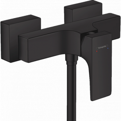 Смеситель для душа чёрный Hansgrohe Metropol 32560670