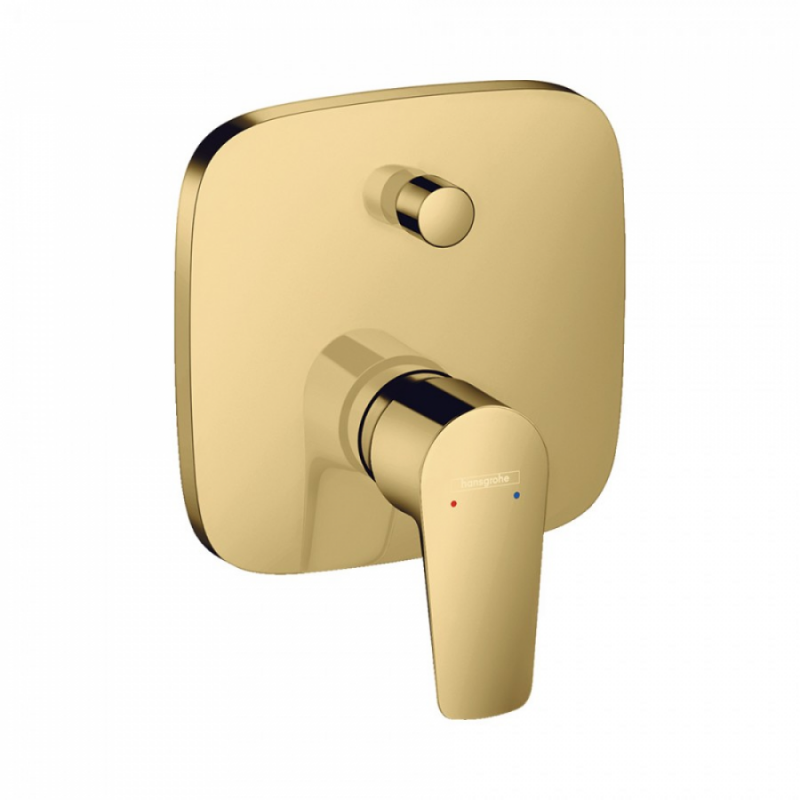 Смеситель для душа встраиваемый золото Hansgrohe Talis E 71474990