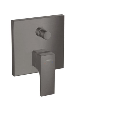 Смеситель для душа встраиваемый чёрный хром Hansgrohe Metropol 32546340