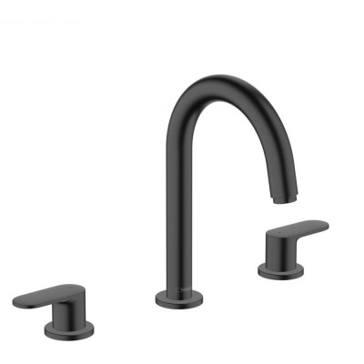 Смеситель для раковины чёрный Hansgrohe Vernis Blend 71553670