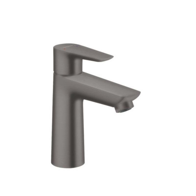 Смеситель для раковины чёрный хром Hansgrohe Talis E 71710340