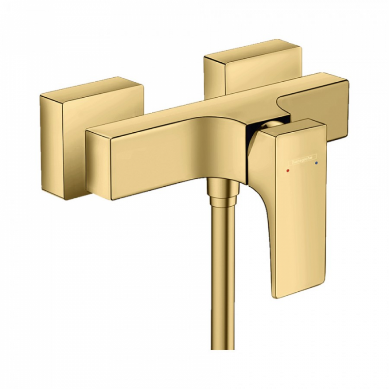 Смеситель для душа золото Hansgrohe Metropol 32560990