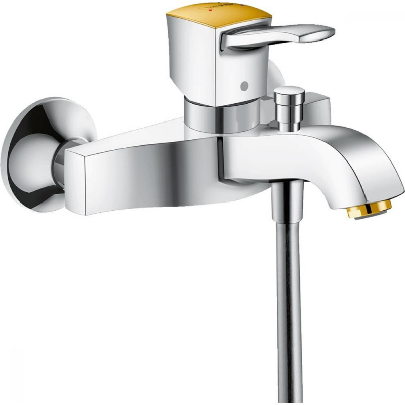 Смеситель для душа хром/золото Hansgrohe Metropol Classic 31340090
