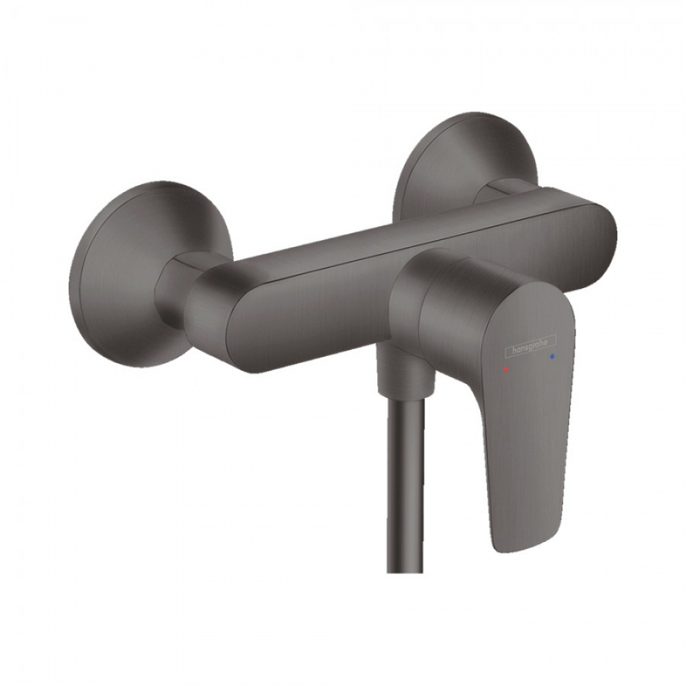 Смеситель для душа чёрный хром Hansgrohe Talis E 71760340
