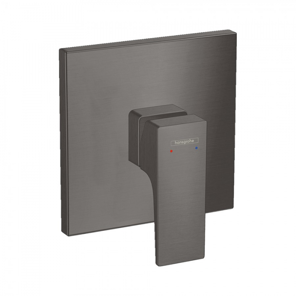 Смеситель для душа встраиваемый чёрный хром Hansgrohe Metropol 32565340