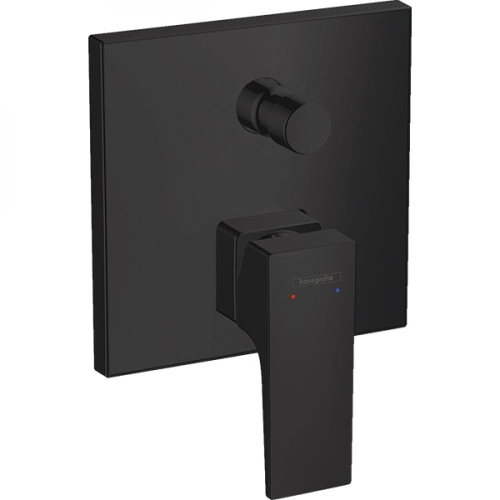 Смеситель для ванны чёрный Hansgrohe Metropol 32545670