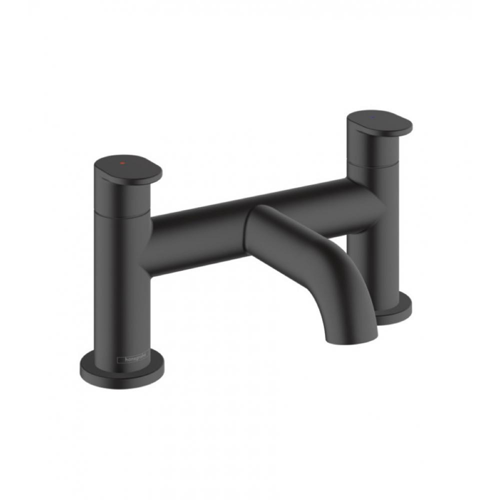 Смеситель для ванны чёрный Hansgrohe Vernis Blend 71442670