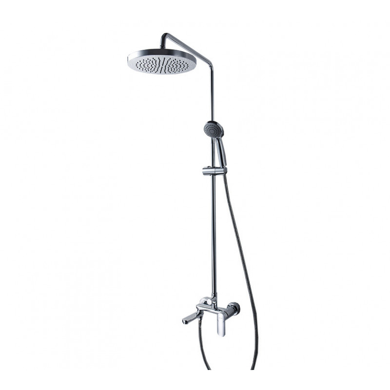 Душевая колонна для ванны и душа Bravat Opal хром F6125183CP-A1-RUS