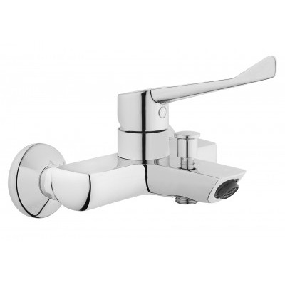 Смеситель для ванны и душа Vitra AquaMed Solid S для людей с ограниченными физическими возможностями