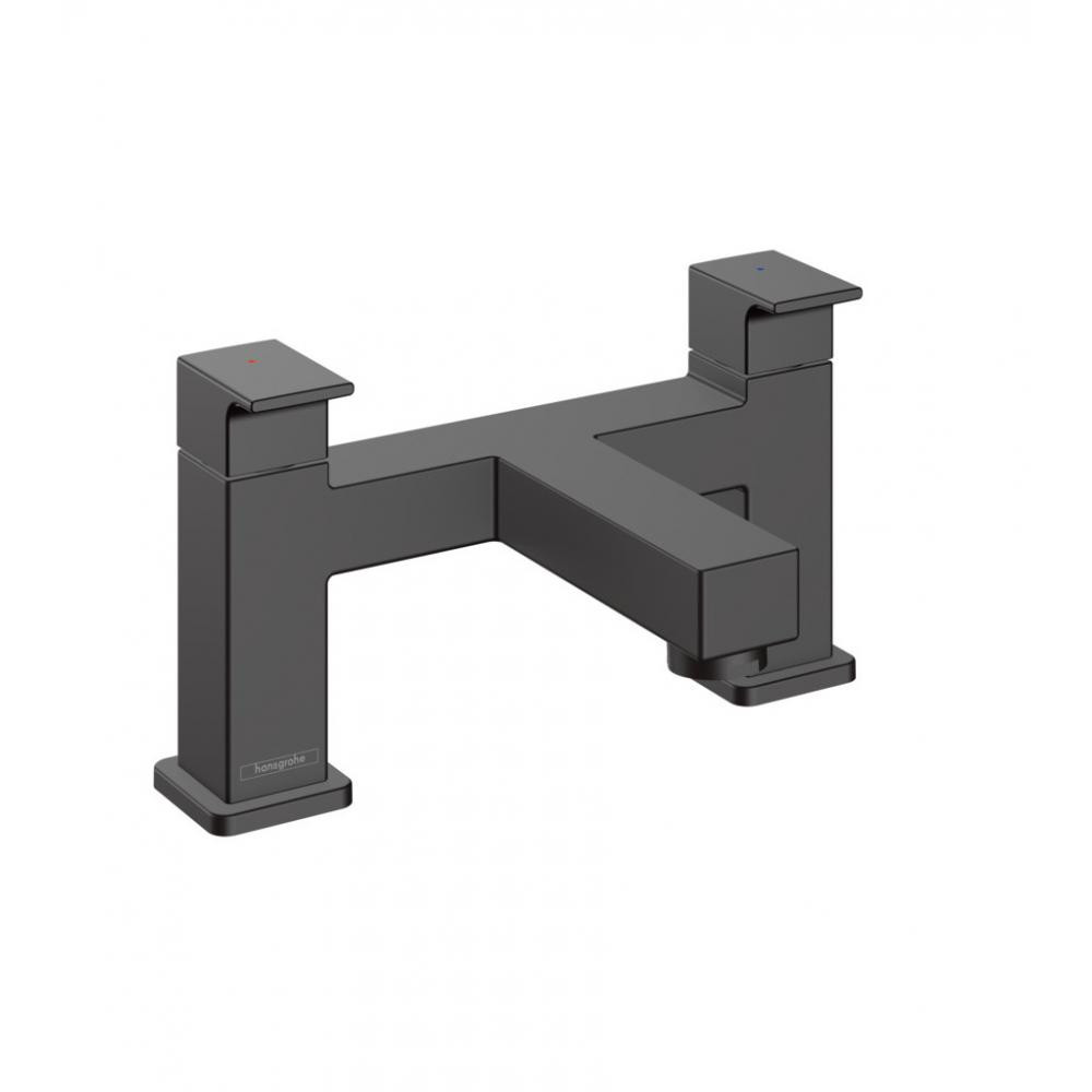 Смеситель для ванны чёрный Hansgrohe Vernis Shape 71452670