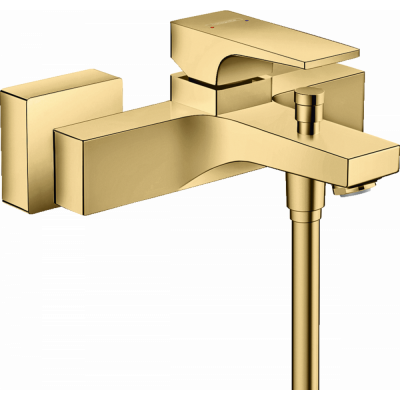 Смеситель для ванны золото Hansgrohe Metropol 32540990