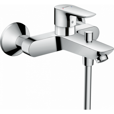Однорычажный смеситель для ванны для наружного монтажа Hansgrohe Talis E хром
