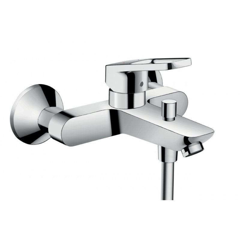 Смеситель для ванны хром Hansgrohe Logis loop 71244000