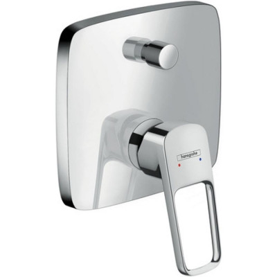 Смеситель для ванны хром Hansgrohe Logis loop 71264000