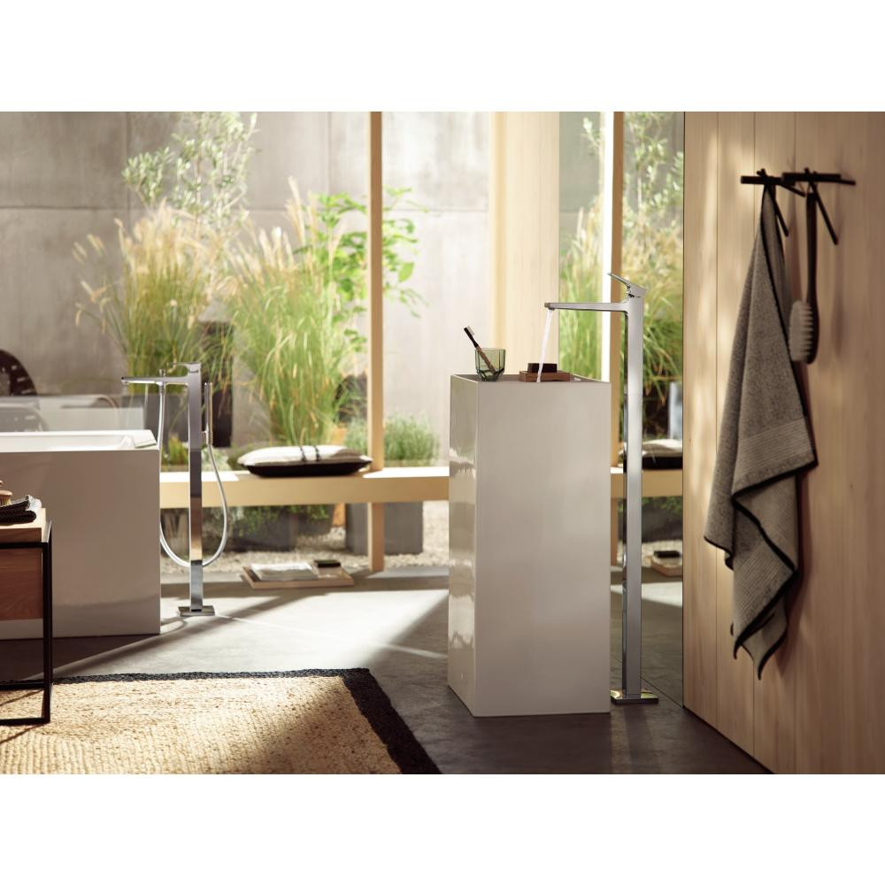 Смеситель для ванны напольный хром Hansgrohe Metropol 32532000