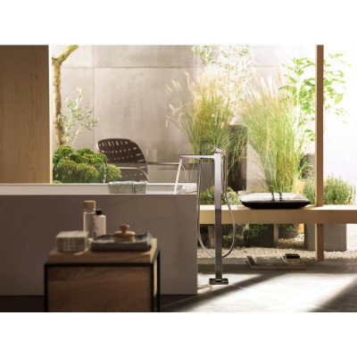 Смеситель для ванны напольный хром Hansgrohe Metropol 32532000