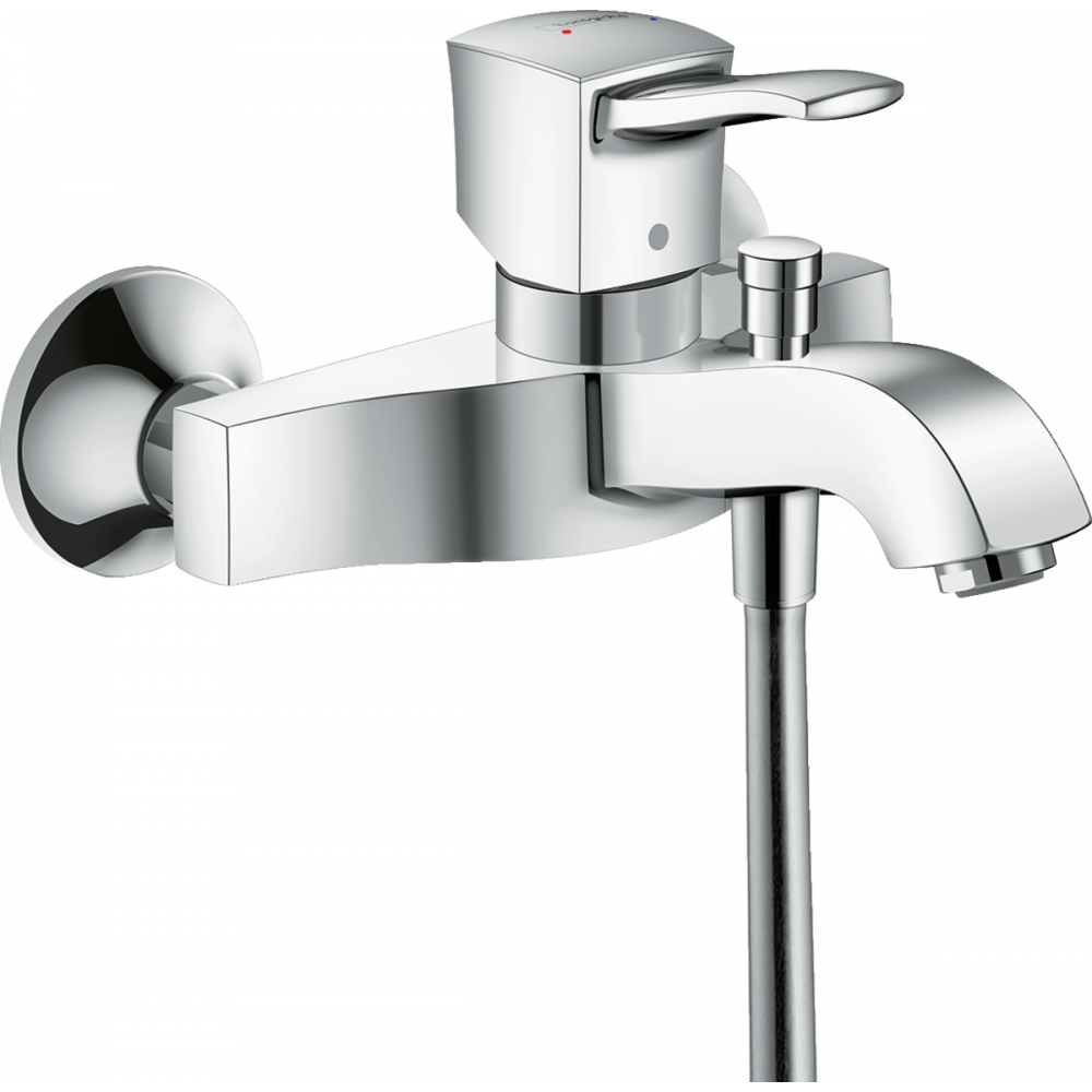 Смеситель для ванны хром Hansgrohe Metropol 31340000
