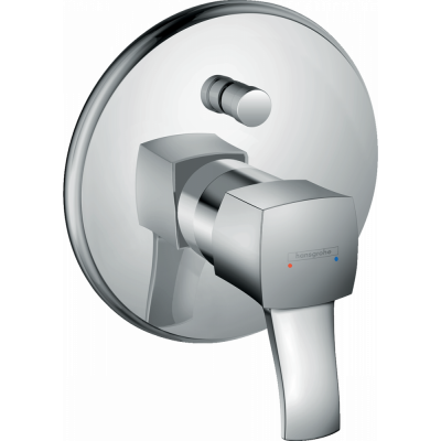 Смеситель для ванны хром Hansgrohe Metropol 31345000