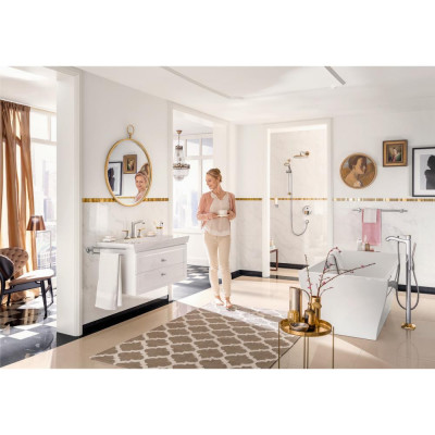Смеситель для ванны хром Hansgrohe Metropol 31345000