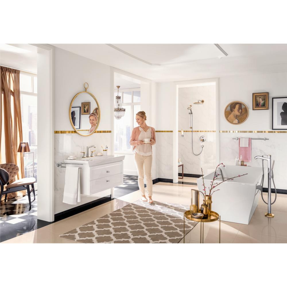 Смеситель для ванны хром Hansgrohe Metropol 31345000