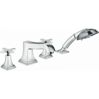 Смеситель для ванны хром Hansgrohe Metropol Classic 31449000