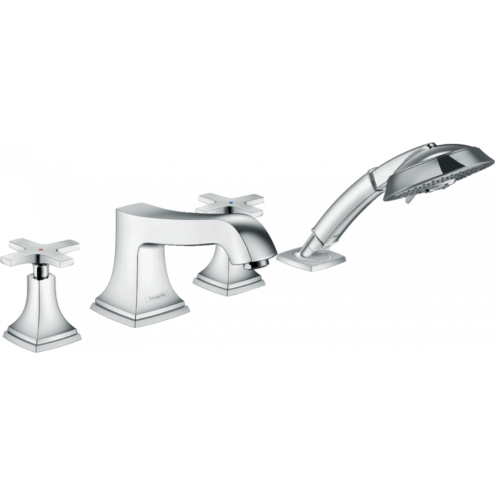 Смеситель для ванны хром Hansgrohe Metropol Classic 31449000
