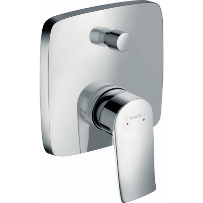 Смеситель для ванны хром Hansgrohe Metris 31454000