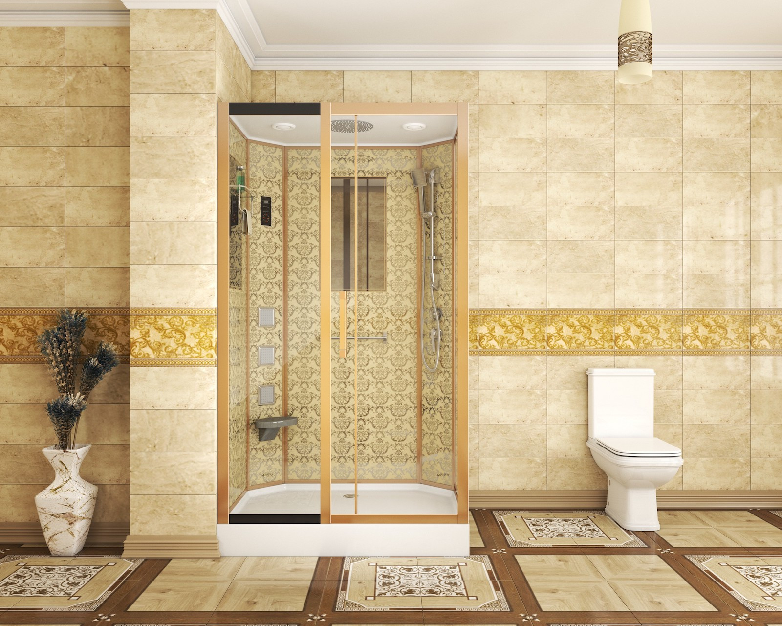 Душевая кабина 120x90 Niagara NG-7711G