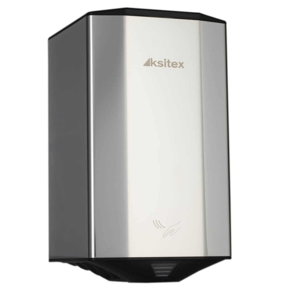 Металлическая сушилка для рук Ksitex M-2807AC JET металл матовый