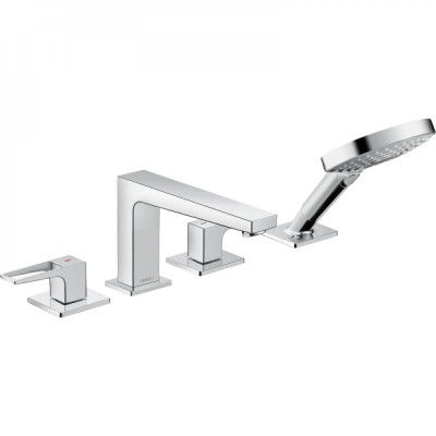 Смеситель для ванны хром Hansgrohe Metropol 74553000