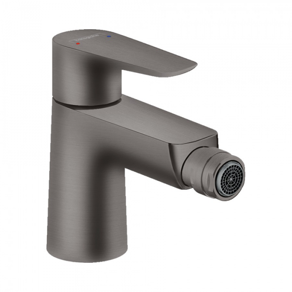 Смеситель для биде чёрный хром Hansgrohe Talis E 71720340