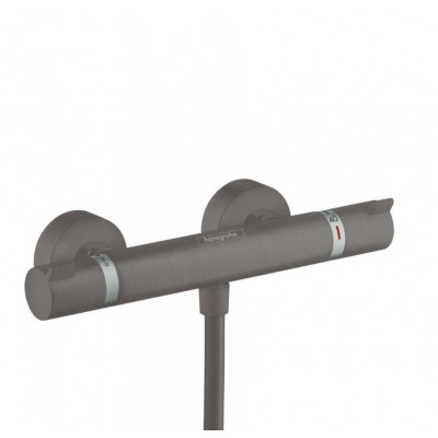 Термостат внешнего монтажа чёрный хром Hansgrohe Ecostat Comfort 13116340