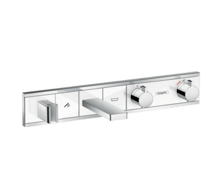 Термостат скрытого монтажа белый/хром Hansgrohe RainSelect 15359400