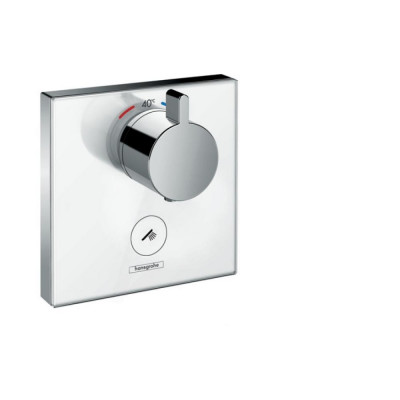 Термостат скрытого монтажа белый/хром Hansgrohe ShowerSelect Highfow 15735400