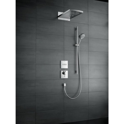 Термостат скрытого монтажа белый/хром Hansgrohe ShowerSelect Highfow 15735400