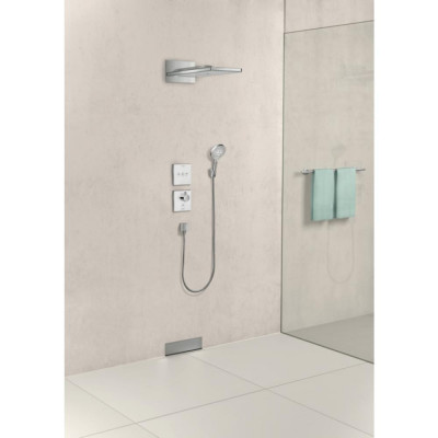 Термостат скрытого монтажа белый/хром Hansgrohe ShowerSelect Highfow 15735400