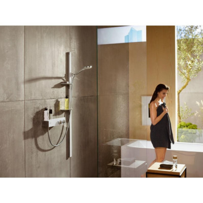 Термостат внешнего монтажа белый/хром Hansgrohe ShowerTablet 350 13102400