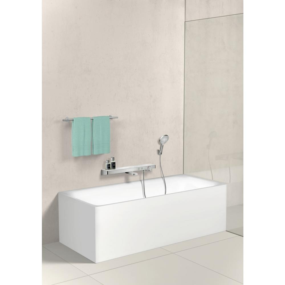 Термостат внешнего монтажа белый/хром Hansgrohe ShowerTablet 700 13183400