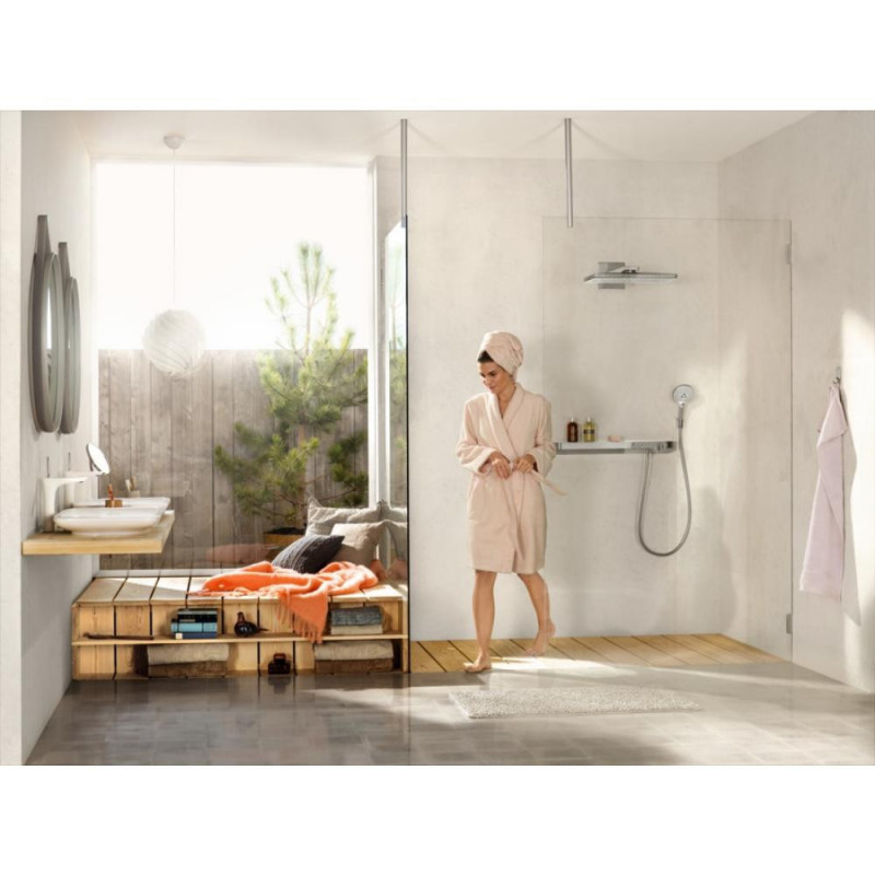 Термостат внешнего монтажа белый/хром Hansgrohe ShowerTablet 700 13184400