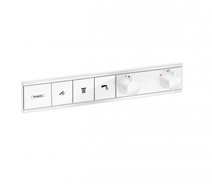 Термостат скрытого монтажа белый/хром Hansgrohe RainSelect 15381700