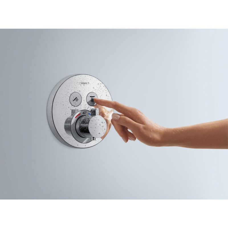 Термостат скрытого монтажа хром Hansgrohe ShowerSelect S 15743000